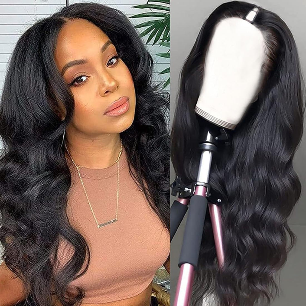 Body Wave Brazilian Virgin Human Hair Wig for Black Women
